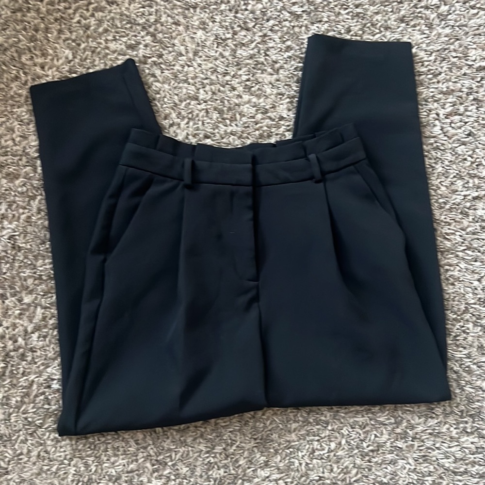 TOPSHOP HIGH WAISTED DRESS PANTS